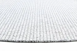 Rond vloerkleed - Bergen (grijs)