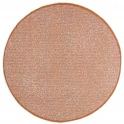 Rond vloerkleed - Tromsø (oranje)