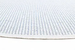 Rond vloerkleed - Tromsø (blauw)