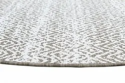 Rond vloerkleed - Harstad (bruine)