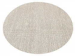 Ronde vloerkleden - Avafors Wool Bubble (beige)