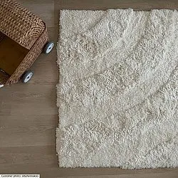 Hoogpolig vloerkleed - Vienne (offwhite)