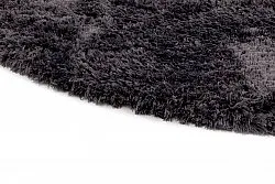 Ronde vloerkleden - Kanvas (antraciet)