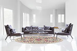 Rond vloerkleed - Castro (multi)