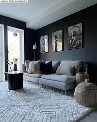 Hoogpolig vloerkleed - Monti (offwhite)