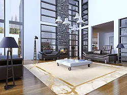 Wilton - Cerasia (beige/wit/goud)