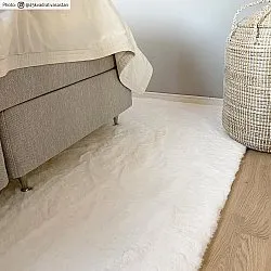 Hoogpolig vloerkleed - Cloud Super Soft (wit)