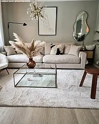 Hoogpolig vloerkleed - Cloud Super Soft (offwhite)