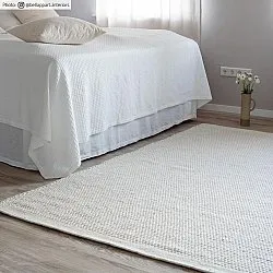 Wollen-vloerkleed - Coastal (wit)