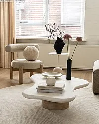 Ronde vloerkleden - Coastal (cream)