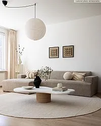 Ronde vloerkleden - Coastal (cream)