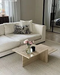 Wollen-vloerkleed - Coastal (creme)