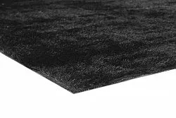 Hoogpolig vloerkleed - Cosy (zwart)