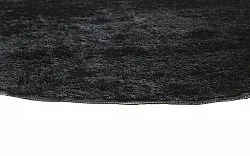 Ronde vloerkleden - Cosy (zwart)
