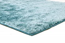 Hoogpolig vloerkleed - Cosy (blauw/groen)