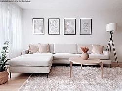 Hoogpolig vloerkleed - Cosy (beige)