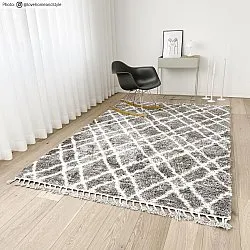 Hoogpolig vloerkleed - Cotopaxi (grijs)