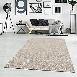 Vloerkleed Katoen - Hvitanes (beige)