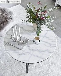 Ronde vloerkleden - Cosy (wit)