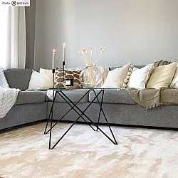 Hoogpolig vloerkleed - Aranga Super Soft Fur (beige)