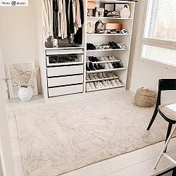 Hoogpolig vloerkleed - Aranga Super Soft Fur (beige)