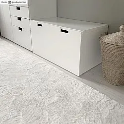 Hoogpolig vloerkleed - Aranga Super Soft Fur (wit)