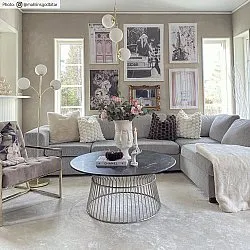 Wilton - Art Silk (lichtgrijs/beige)