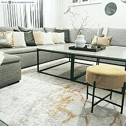 Wilton - Cesina (stone/wit/goud)