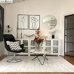 Viscose-vloerkleed - Jodhpur Special Luxury Edition (offwhite)