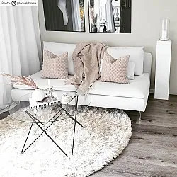 Ronde vloerkleden - Janjira (offwhite)