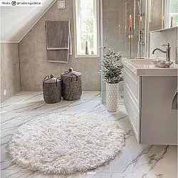 Ronde vloerkleden - Janjira (wit)