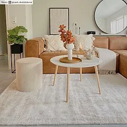 Viscose-vloerkleed - Jodhpur Special Luxury Edition (licht beige)