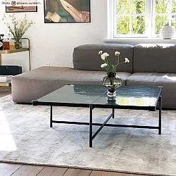 Rond vloerkleed - Jodhpur Special Luxury Edition Viscose (lichtgrijs/beige)