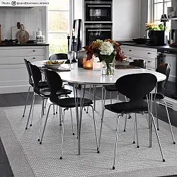 Wollen-vloerkleed - Luxor (beige/wit)