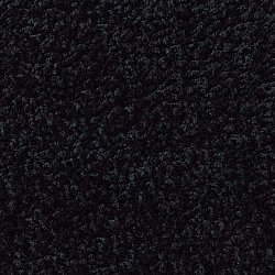 Hoogpolig vloerkleed - Trim (zwart)
