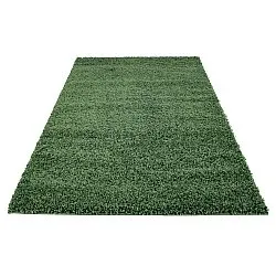 Hoogpolig vloerkleed - Trim (groen)