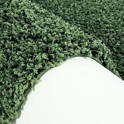 Hoogpolig vloerkleed - Trim (groen)