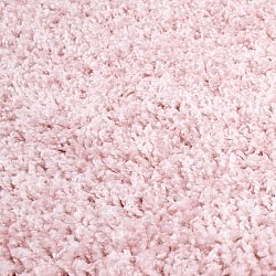 Hoogpolig vloerkleed - Trim (roze)