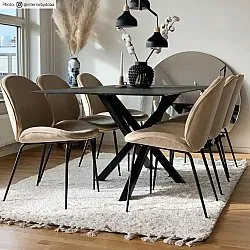 Hoogpolig vloerkleed - Cudillero (beige)