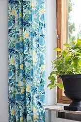 Gordijnen - Katoenen gordijn Cutie (blauw)