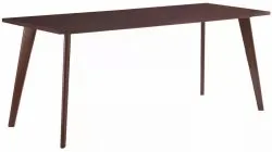 Eettafel - Nordisk - 180 x 70 cm (okkernoot)