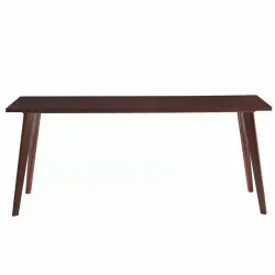 Eettafel - Nordisk - 180 x 70 cm (okkernoot)