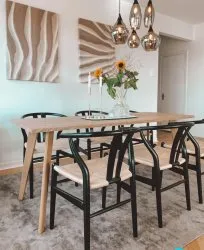 Eettafel - Nordisk - 180 x 70 cm (eik)