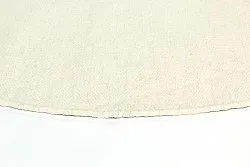Ronde vloerkleden - Dhurry (wit)