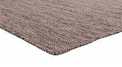 Wollen-vloerkleed - Dhurry (antraciet)