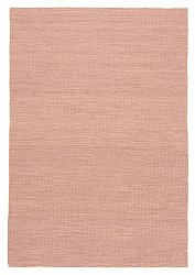 Wollen-vloerkleed - Dhurry (roze)