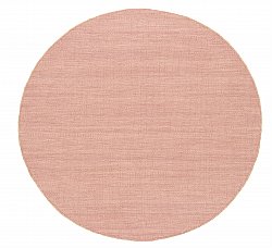 Ronde vloerkleden - Dhurry (roze)