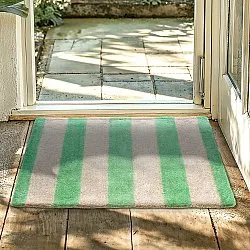 Deurmat - Maida (groen/beige)