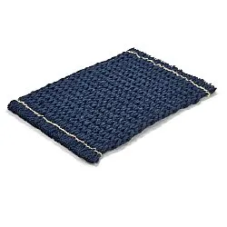 Deurmat - Crispin (blauw)