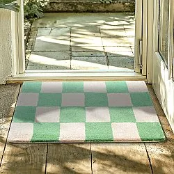 Deurmat - Lovre (groen/beige)